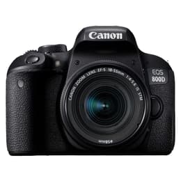 Reflex Canon EOS 800D - Nero + Obiettivo Canon EF-S 18-55mm f/3.5-5.6 IS STM