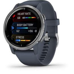 Smart Watch Garmin Cardio­frequenzimetro GPS Venu 2 - Argento