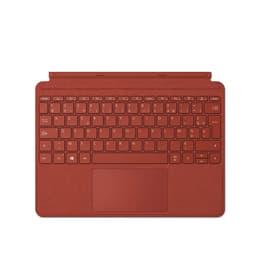 Tastiera AZERTY Francese wireless MICROSOFT Clavier Type Cover Surface Rouge Coquelicot pour Surface Go 3 - AZERTY
