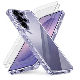 Cover Galaxy S26 Ultra e 2 schermi di protezione - TPU - Trasparente