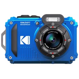Macchina fotografica compatta PixPro WPZ2 - Blu + Kodak PixPro Zoom Optique x4 Wide 27-106mm f/3.0-6.6 f/3.0-6.6