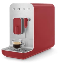 Caffettiera con macinacaffè Senza capsule Smeg BCC02 L - Rosso