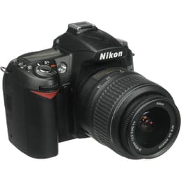 Reflex Nikon D90 Black + Lens  Nikkor 18-55mm F / 3.5-5.6g Vr