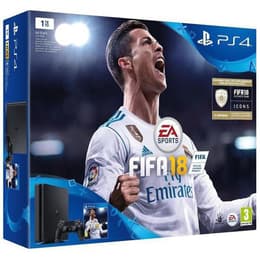 PlayStation 4 Slim 1000GB - Nero + FIFA 18