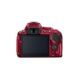 Reflex D5300 - Rosso + Nikon Nikon AF-S DX Nikkor 18-55 mm f/3.5-5.6G DX VR f/3.5-5.6