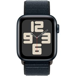 Apple Watch Series SE 2 (2022) GPS 40 mm - Alluminio Mezzanotte - Sport loop Nero