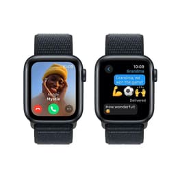 Apple Watch Series SE 2 (2022) GPS 40 mm - Alluminio Mezzanotte - Sport loop Nero