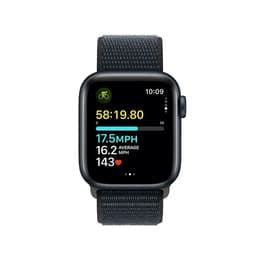 Apple Watch Series SE 2 (2022) GPS 40 mm - Alluminio Mezzanotte - Sport loop Nero