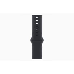 Apple Watch Series 9 (2023) GPS + Cellular 45 mm - Acciaio inossidabile Grafite - Cinturino Sport Nero