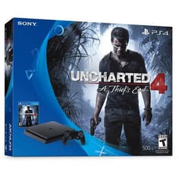 PlayStation 4 Slim 500GB - Nero + Uncharted 4