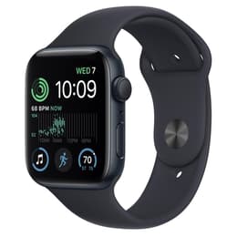 Apple Watch (Series SE) 2022 GPS + Cellular 44 mm - Alluminio Mezzanotte - Cinturino Sport Nero