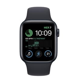 Apple Watch (Series SE) 2022 GPS + Cellular 44 mm - Alluminio Mezzanotte - Cinturino Sport Nero