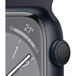 Apple Watch (Series SE) 2022 GPS + Cellular 44 mm - Alluminio Mezzanotte - Cinturino Sport Nero