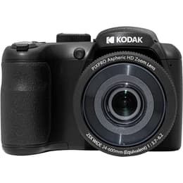 Fotocamera Bridge compatta AZ252 - Nero + Kodak PixPro Aspheric HD Zoom Lens 24-600mm f/3.7-6.2 f/3.7-6.2