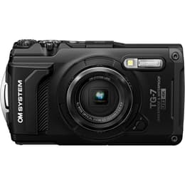 Macchina fotografica compatta TG-7 - Nero + OM SYSTEM LENS 4x WIDE OPTICAL ZOOM f/2.0-4.9