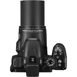 Fotocamera Bridge compatta Coolpix P520 - Nero + Nikon Nikkor 30x Wide Optical Zoom ED VR 24-1000mm f/3.0-5.8 f/3.0-5.9