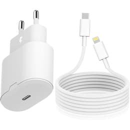 Cavo e Wallplug (USB-C + Lightning) 25W - Evetane