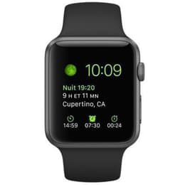 Apple Watch (Series 1) 38 mm - Alluminio Grigio Siderale - Sport Nero