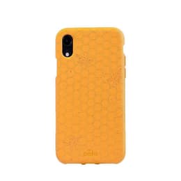 Cover iPhone XR - Materiale naturale - Miele
