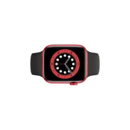 Apple Watch (Series 6) 2020 GPS 44 mm - Alluminio Rosso - Sport loop Nero