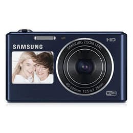 Macchina fotografica compatta DV150F - Blu (Deep blue) + Samsung Zoom Lens 25–125mm f/2.5–6.3 f/2.5–6.3