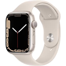 Apple Watch (Series 7) 2021 GPS 45 mm - Alluminio Argento - Sport loop Galassia