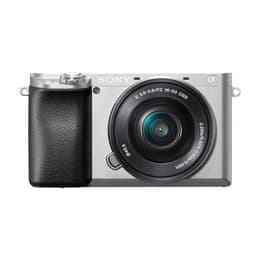 Fotocamera ibrida Sony α6000 Argento/Nero + Obiettivo Sony E 16-50mm f/3.5-5.6