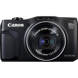 Macchina fotografica compatta PowerShot SX700 HS - Nero + Canon Zoom Lens 30X IS 25–750mm f/3.2–6.9 f/3.2–6.9