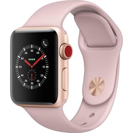 Apple Watch Series 3 (2017) GPS + Cellular 42 mm - Alluminio Oro - Cinturino Sport Rosa