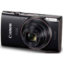 Macchina fotografica compatta IXUS 180 - Nero + Canon Zoom Lens 12x IS 24-240mm f/3.0-6.9 f/3.0-6.9