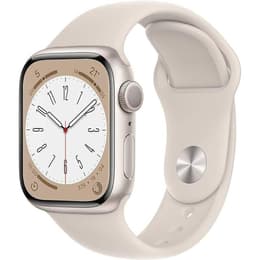 Apple Watch Series 8 (2022) GPS + Cellular 45 mm - Acciaio inossidabile Argento