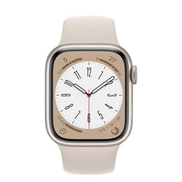 Apple Watch Series 8 (2022) GPS + Cellular 45 mm - Acciaio inossidabile Argento