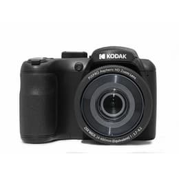 Fotocamera Bridge compatta Pixpor Astro AZ255 - Nero + Kodak Zoom Optique 25x 24-600mm f/3.7-6.2 f/3.7-6.2