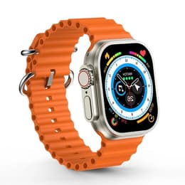 Smart Watch Cardio­frequenzimetro GPS Platyne WAC 187 - Grigio/Arancione