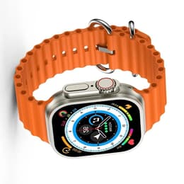 Smart Watch Cardio­frequenzimetro GPS Platyne WAC 187 - Grigio/Arancione