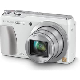 Macchina fotografica compatta Lumix DMC-TZ55 - Bianco + Panasonic Lumix DC Vario 24-480mm f/3.3-6.4 ASPH Power OIS f/3.3-6.4