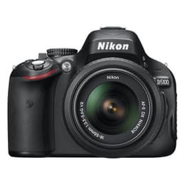 Reflex D5100 - Nero + Nikon AF-S DX Nikkor 18-55mm f/3.5-5.6G VR f/3.5-5.6