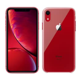 Combo iPhone XR + Apple Cover (Trasparente) - 64GB - (Product)Red - Compatibile Con Tutti Gli Operatori