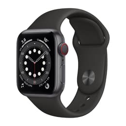 Apple Watch (Series 6) 2020 GPS 44 mm - Alluminio Grigio - Cinturino Sport Nero