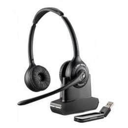 Cuffie riduzione del Rumore wireless con microfono Plantronics Savi W420-M - Nero