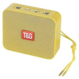 Altoparlanti Bluetooth T&G TG-166 Square Mini - Giallo