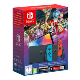 Switch OLED 64GB - Nero - Edizione limitata Switch OLED Mario Kart 8 Deluxe + Mario Kart 8 Deluxe