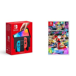 Switch OLED 64GB - Nero - Edizione limitata Switch OLED Mario Kart 8 Deluxe + Mario Kart 8 Deluxe