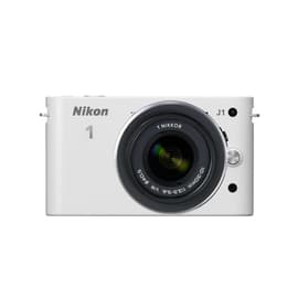 Nikon 1 J1 - Bianco + Obiettivo Nikkor 1 10-30mm f/3.5-5.6 + 30-110mm f/3.8-5.6