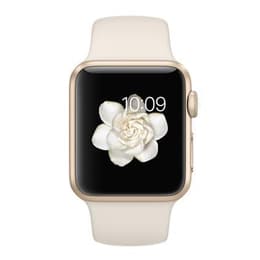 Apple Watch (Series 1) 2016 GPS 42 mm - Alluminio Oro - Sport Bianco