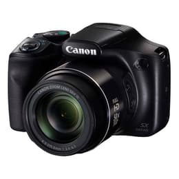 Fotocamera Bridge compatta PowerShot SX540 HS - Nero + Canon Zoom Lens 50x IS 24–1200mm f/3.4–6.5 f/3.4–6.5