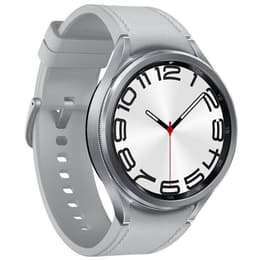 Smart Watch Samsung Cardio­frequenzimetro GPS Galaxy Watch 6 Classic 47mm - Argento