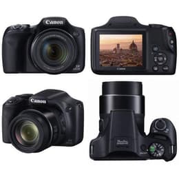 Fotocamera Bridge compatta PowerShot SX400 IS - Nero + Canon Zoom Lens 42x IS 24-720mm f/3.4–5.8 f/3.4–5.8