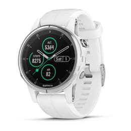 Smart Watch Cardio­frequenzimetro GPS Garmin Fenix 5S Plus - Bianco