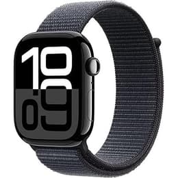 Apple Watch Series 10 (2024) GPS 42 mm - Alluminio Jet Black - Trail loop Nero